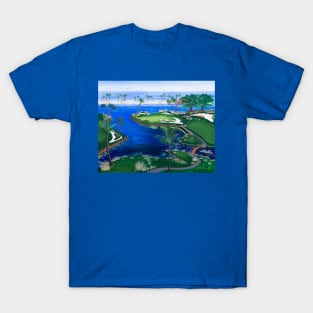 18th Hole at the Beach T-Shirt